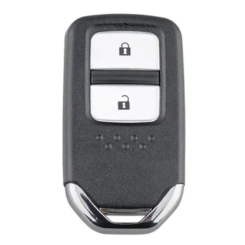 Автомобильный Умный Дистанционный Ключ 2 Кнопки 433 МГц ID47 с Чипом для Honda Fit/City/Jazz XRV/Venzel HRV 72147-T5A-G01